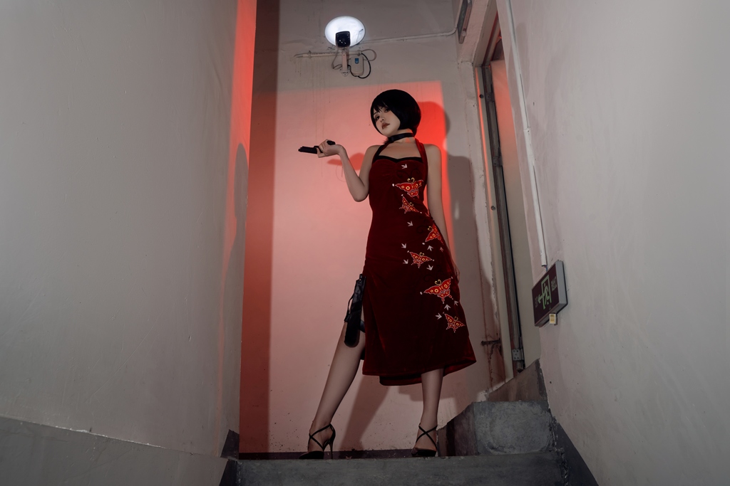 amateur photo Nekokoyoshi-爆机少女喵小吉-Ada-Wong-15