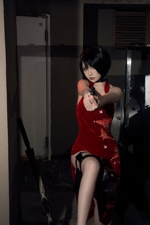 amateur photo Nekokoyoshi-爆机少女喵小吉-Ada-Wong-27