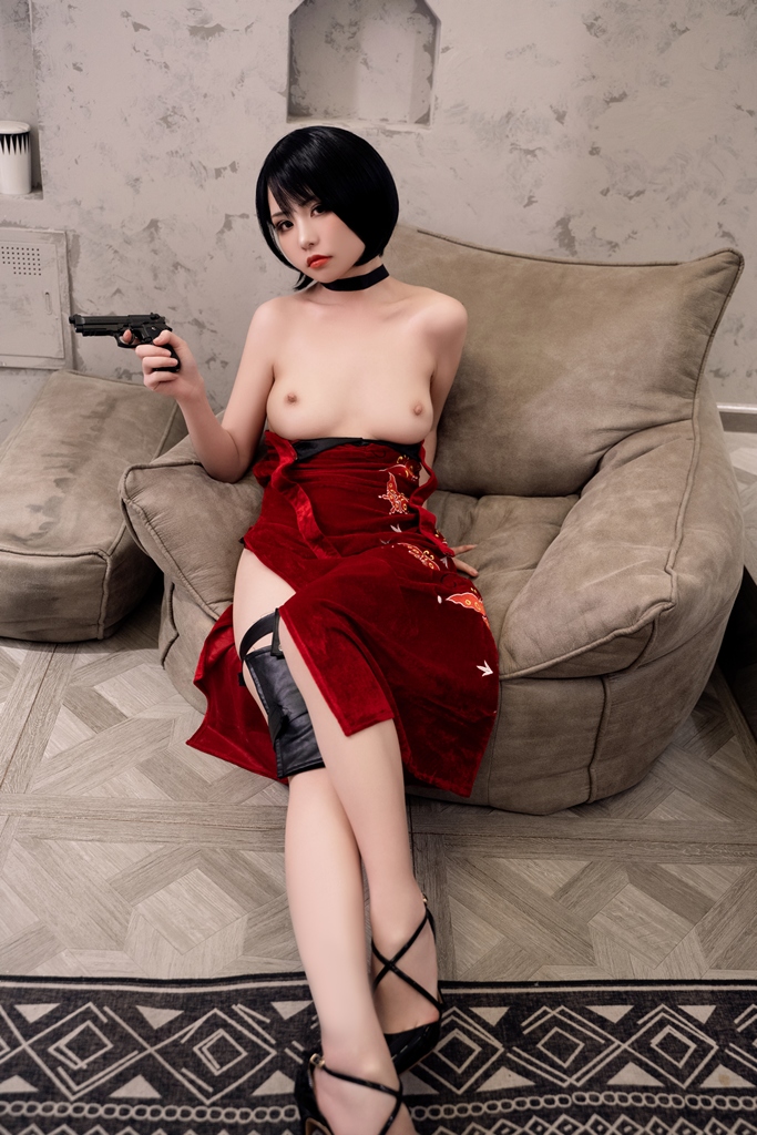 amateur photo Nekokoyoshi-爆机少女喵小吉-Ada-Wong-38