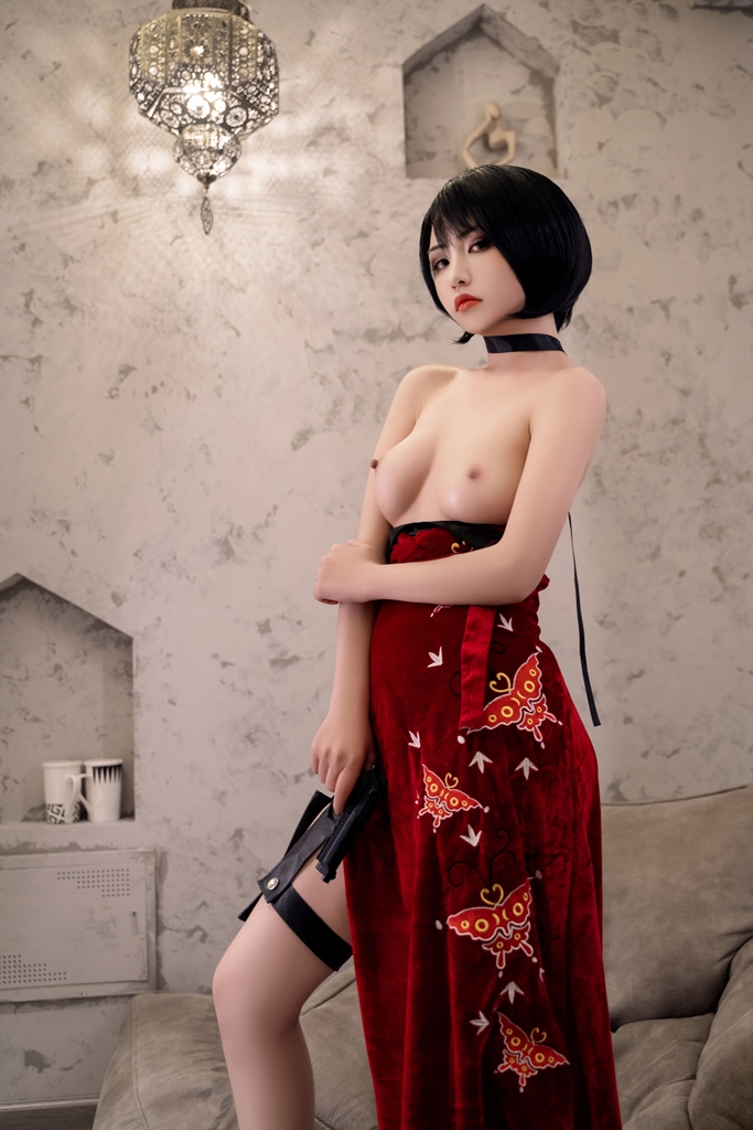 amateur photo Nekokoyoshi-爆机少女喵小吉-Ada-Wong-43