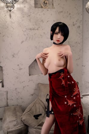 amateur photo Nekokoyoshi-爆机少女喵小吉-Ada-Wong-48