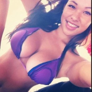 Purple bikini