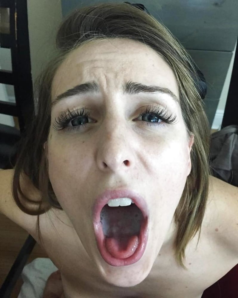 девушки открывают рот для спермы фото фото 22