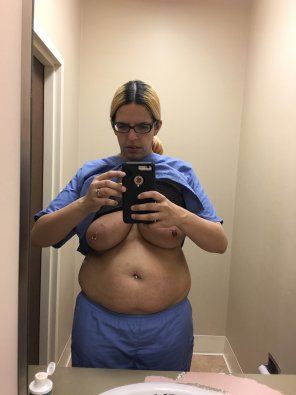 amateur photo Titty tuesday from work [OC]