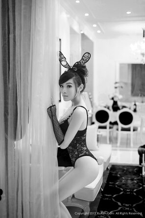 Aphrodisiac Asian Cutie Xiuren on the bed – 42 pics