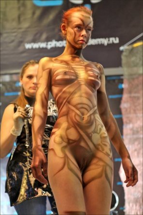 Naked fashion show