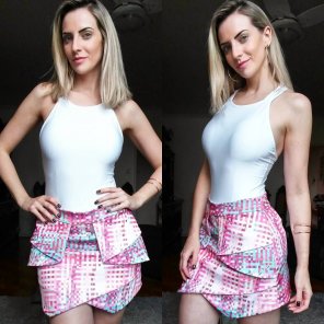 Clothing Waist White Plaid Pink 