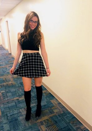 Plaid skirt