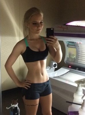 Cute, Sporty Blonde