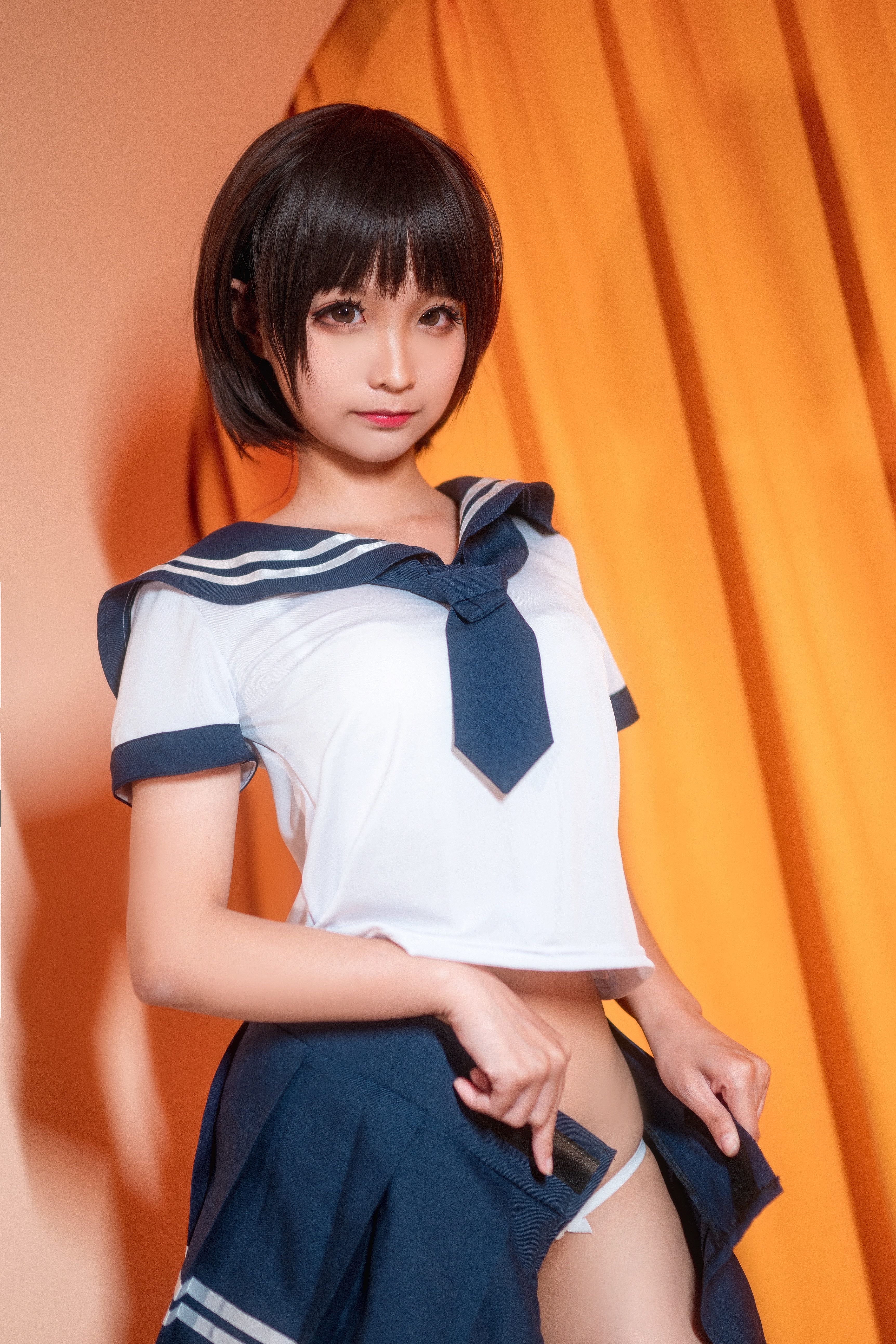 amateur photo Chunmomo (蠢沫沫) - 学生服 (25)