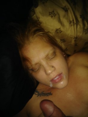 amateur photo Got her while she was sleeping.