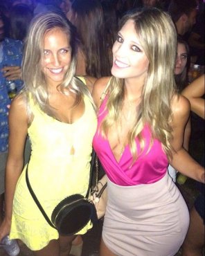 Nightclub Party Blond Fun 