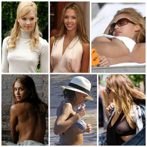 Jessica Alba Boobage X-6