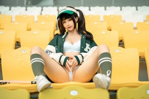 amateur pic Chunmomo-蠢沫沫-Baseball-Girl-20