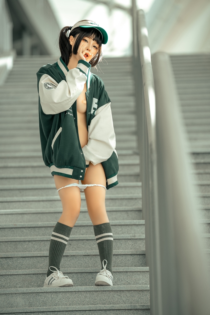 amateur photo Chunmomo-蠢沫沫-Baseball-Girl-86