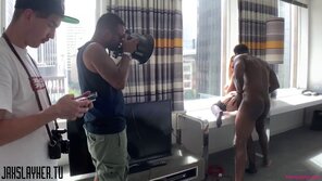 amateur pic Blonde MILF Savannah Bond Fucks BBC Jax Slayher Life In The Fast Lane BTS Behind The Scenes Video Making of porn photoshoot (31)