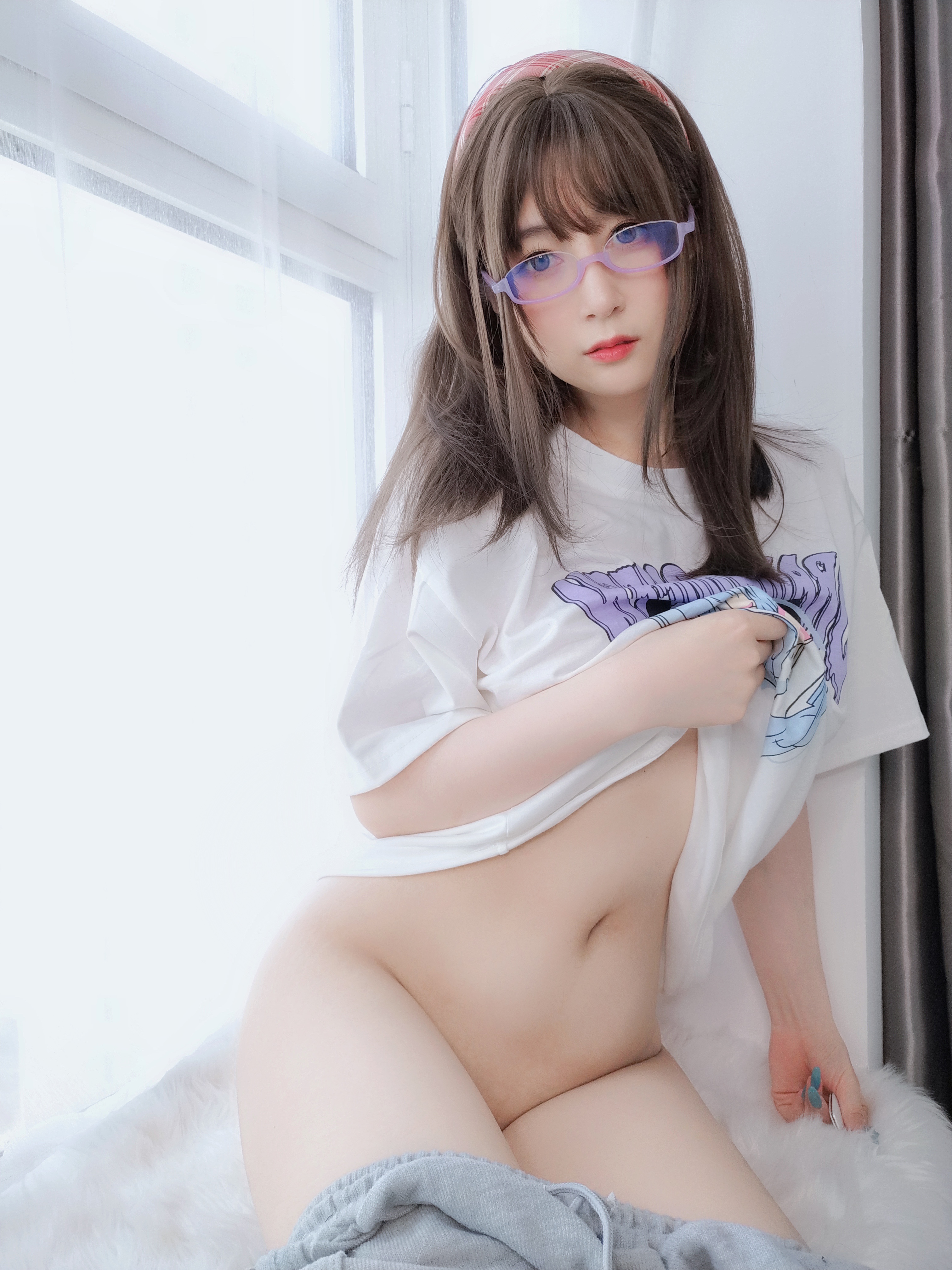 amateur photo Baiyin811 (白银81) - 宅家女友 (29)