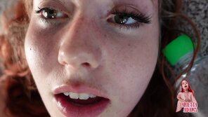 amateur pic Arietta Adams - Arietta Gets Huge Creampie - POV Redhead Tits PA.mp4_20240818145054_0245