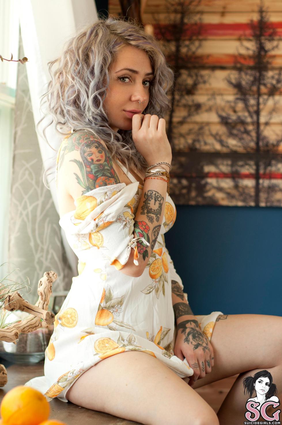 amateur photo Suicide Girls - Leza - Citrus Delight (54 Nude Photos) (1)