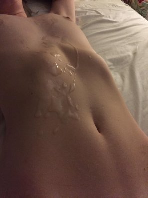 Covered her with my cum