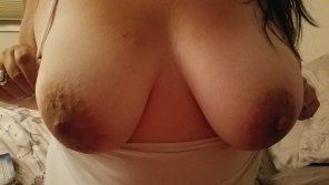 [Image] My wife and her big tits