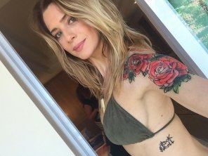 Hair Tattoo Arm Blond Beauty 