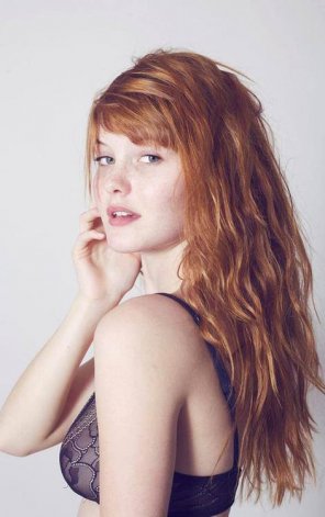 Pretty freckled redhead