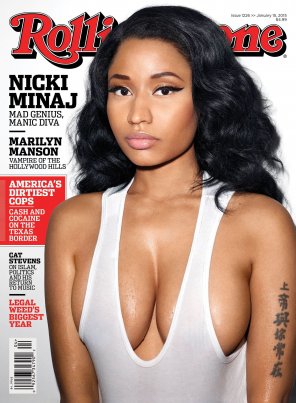 Nicky Minaj on the cover of Rolling Stone