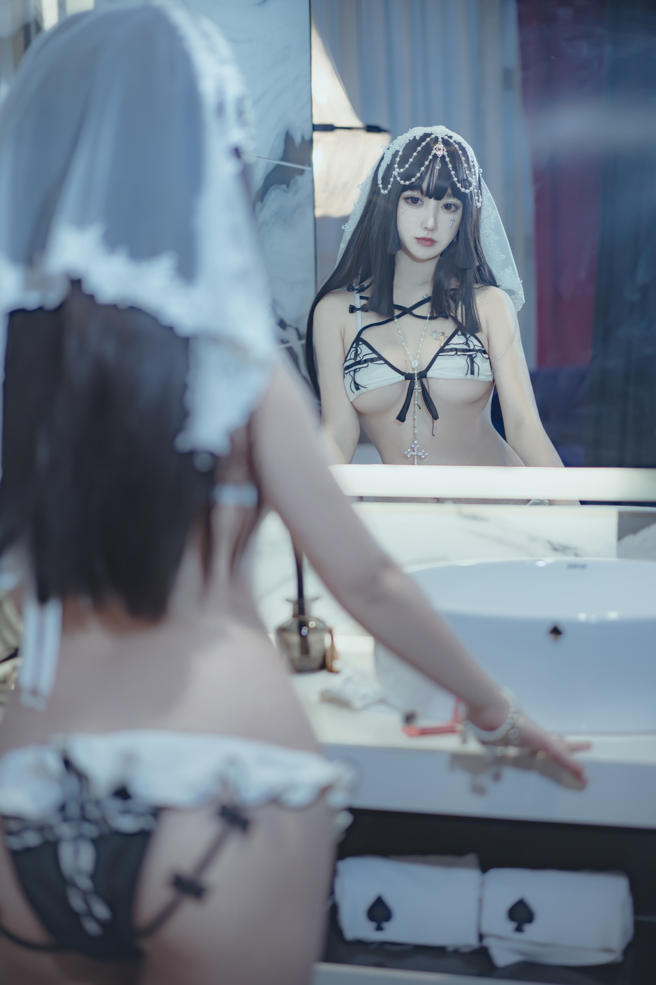 amateur photo Mixian Sama (过期米线线喵) - 修女 (33)