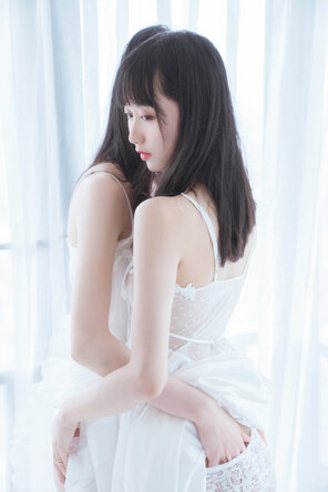 amateur photo KimemeOwO (木绵绵OwO) - 朝(白裙×白裙) (20)