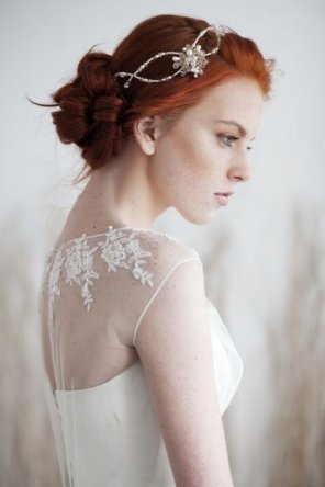 Redhead bride