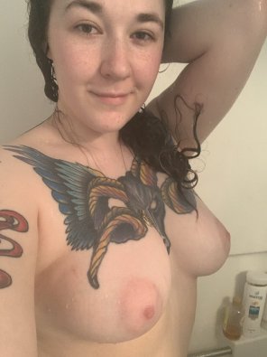 amateur photo Fresh out of the shower