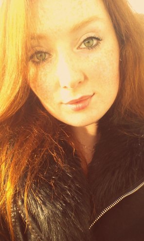 amateur photo Freckle face Irish girl
