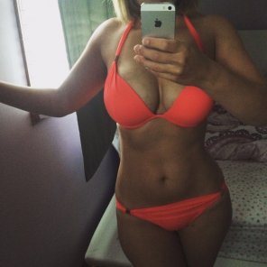 Coral Bikini Sel[f]ie