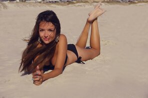 Cute girl at the beach