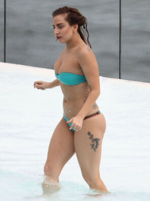 amateur pic LADY-GAGA-in-Bikini-at-Hotel-Pool-in-Rio-de-Janeiro-15