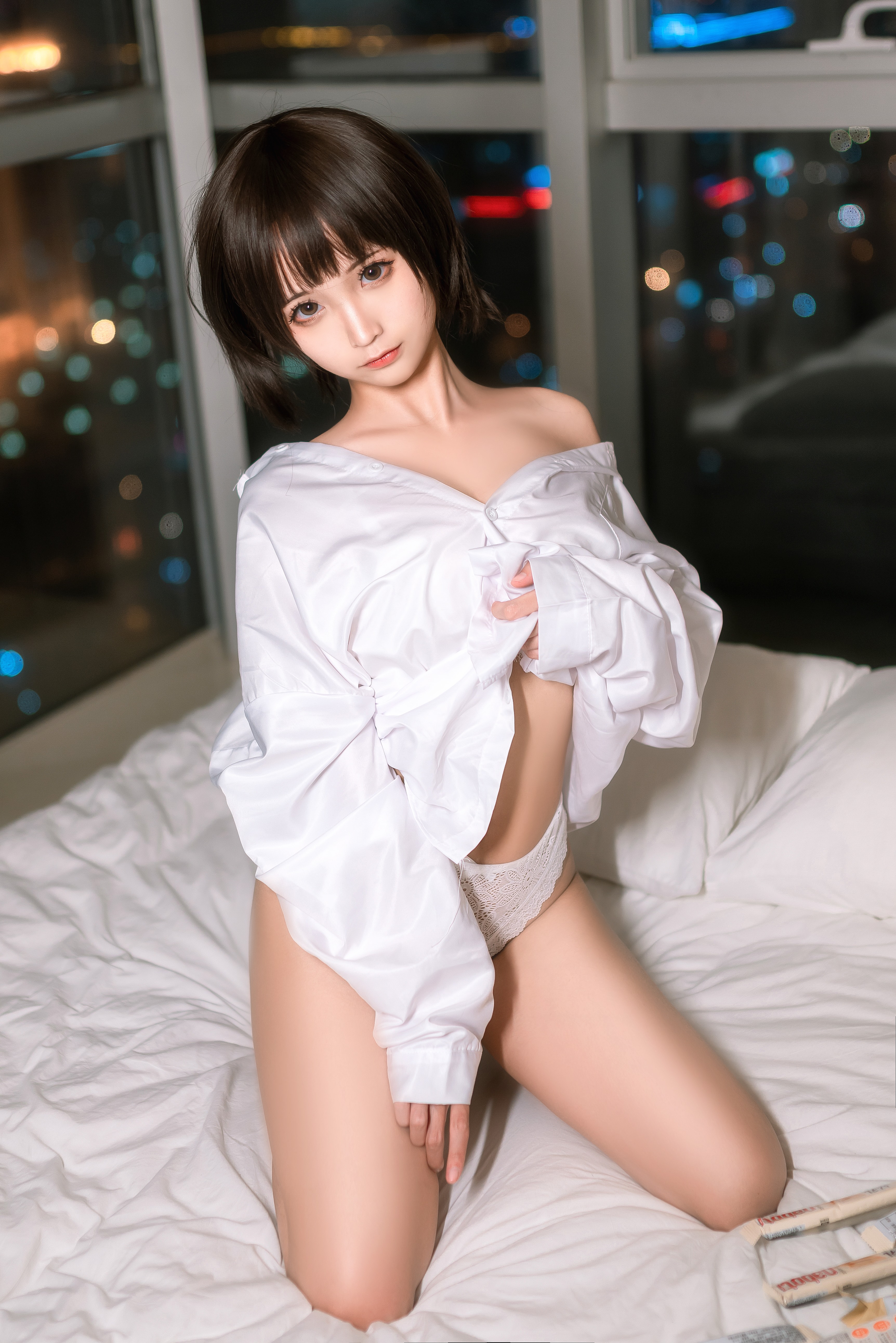 amateur photo Chunmomo (蠢沫沫) - 白衬衫 (16)