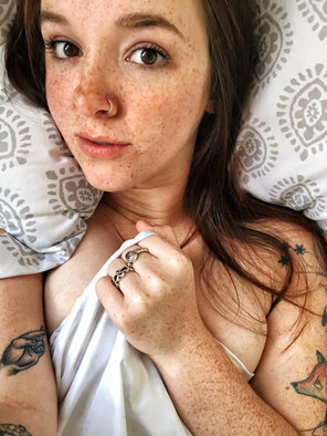 amateur pic Kiss every freckle good morning <3