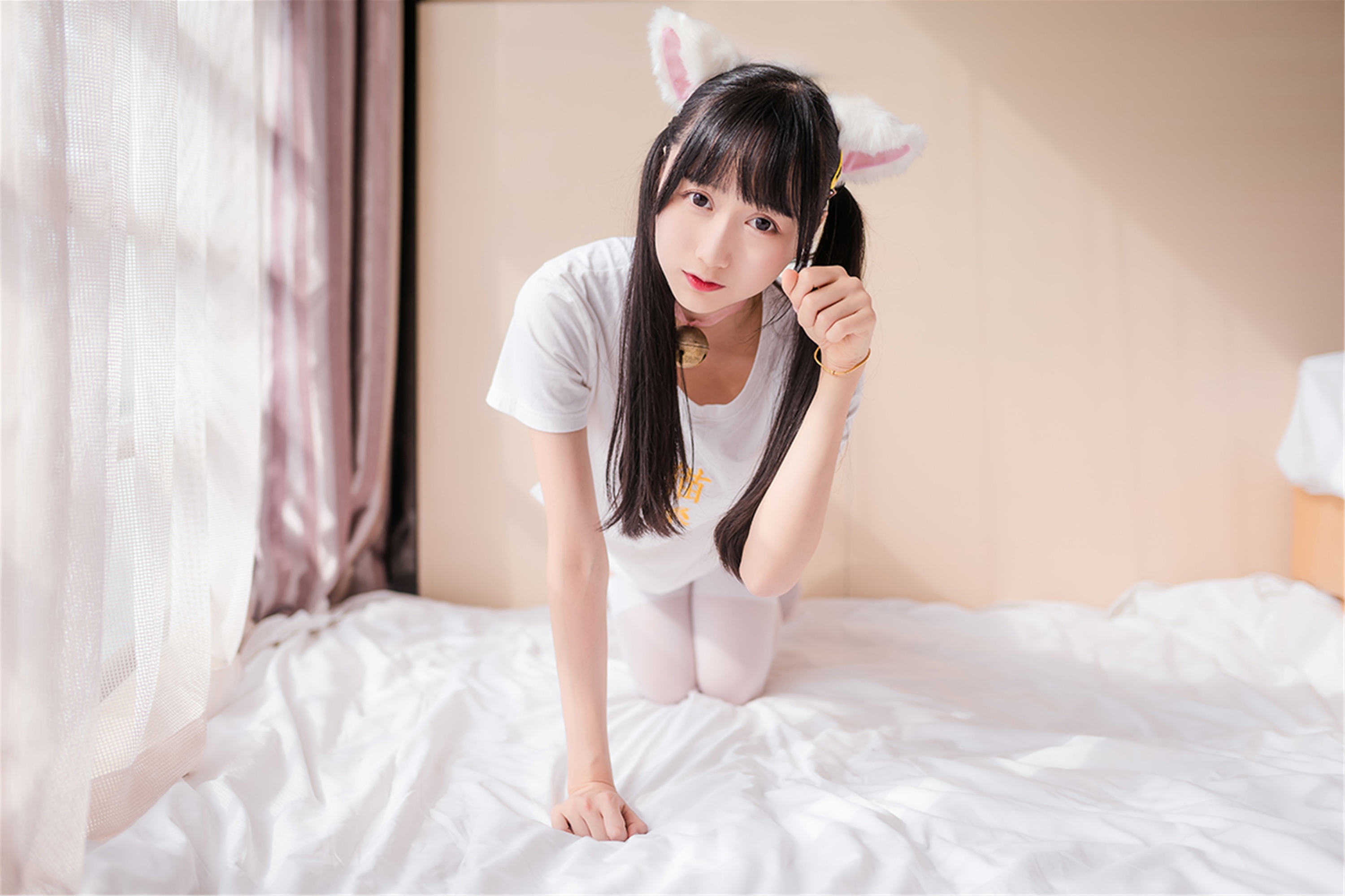amateur photo KimemeOwO (木绵绵OwO) - 猫系少女 (38)