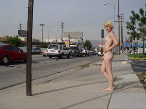 amateur pic Nude in public Bridget Wells (25)
