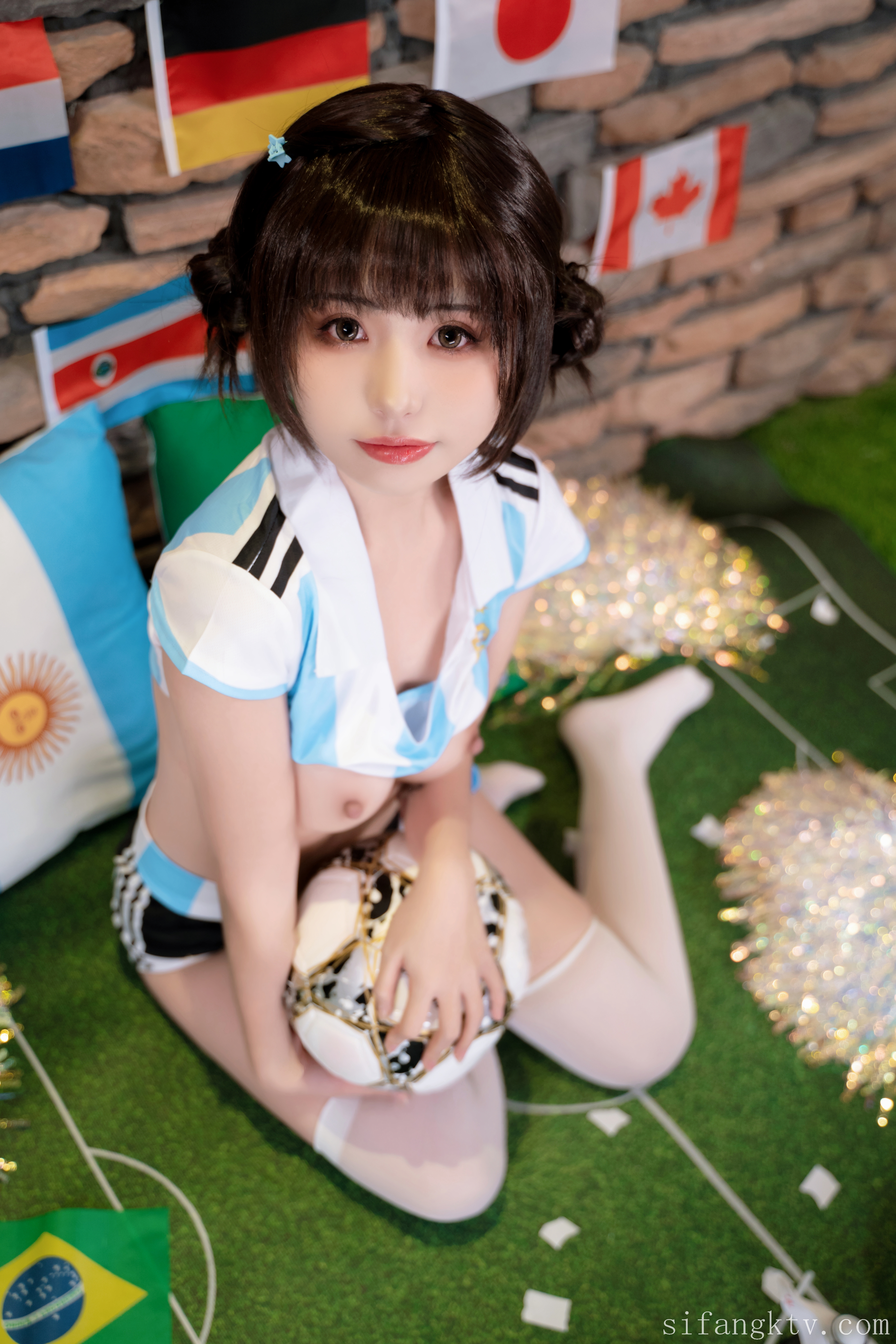 amateur photo 金鱼kinngyo x 爆机少女喵小吉 - 足球宝贝 (33)