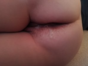 Just farted out my friends cum