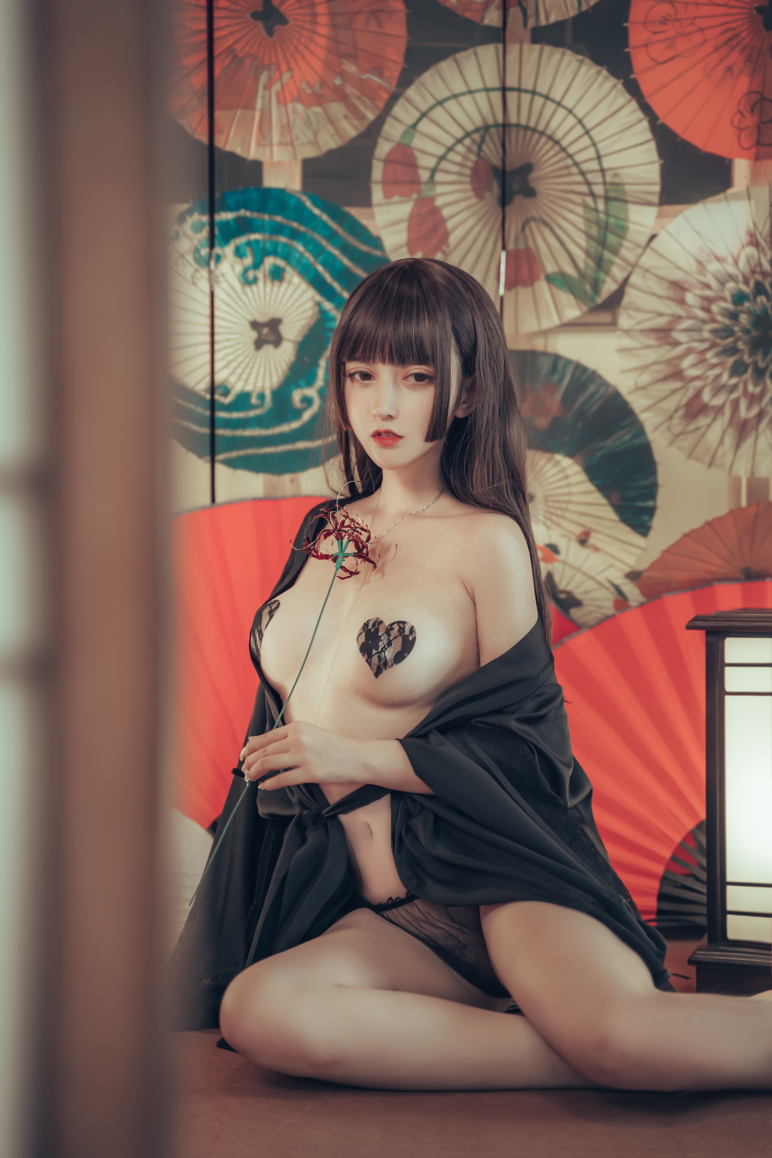 amateur photo Mixian Sama (过期米线线喵) - 和风浴衣 (21)