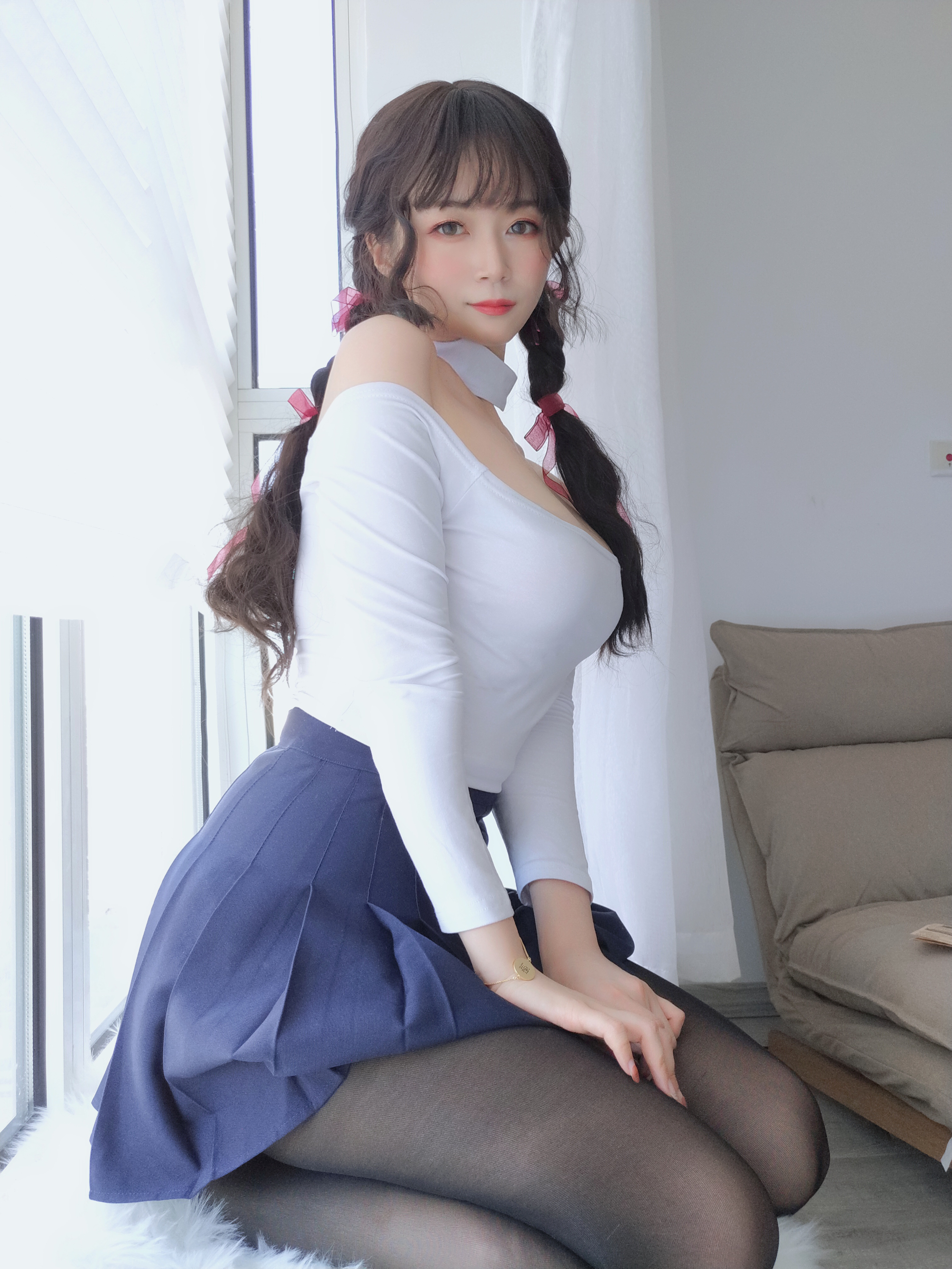 amateur photo Baiyin811 (白银81) - 邻家大姐姐的黑丝 (3)