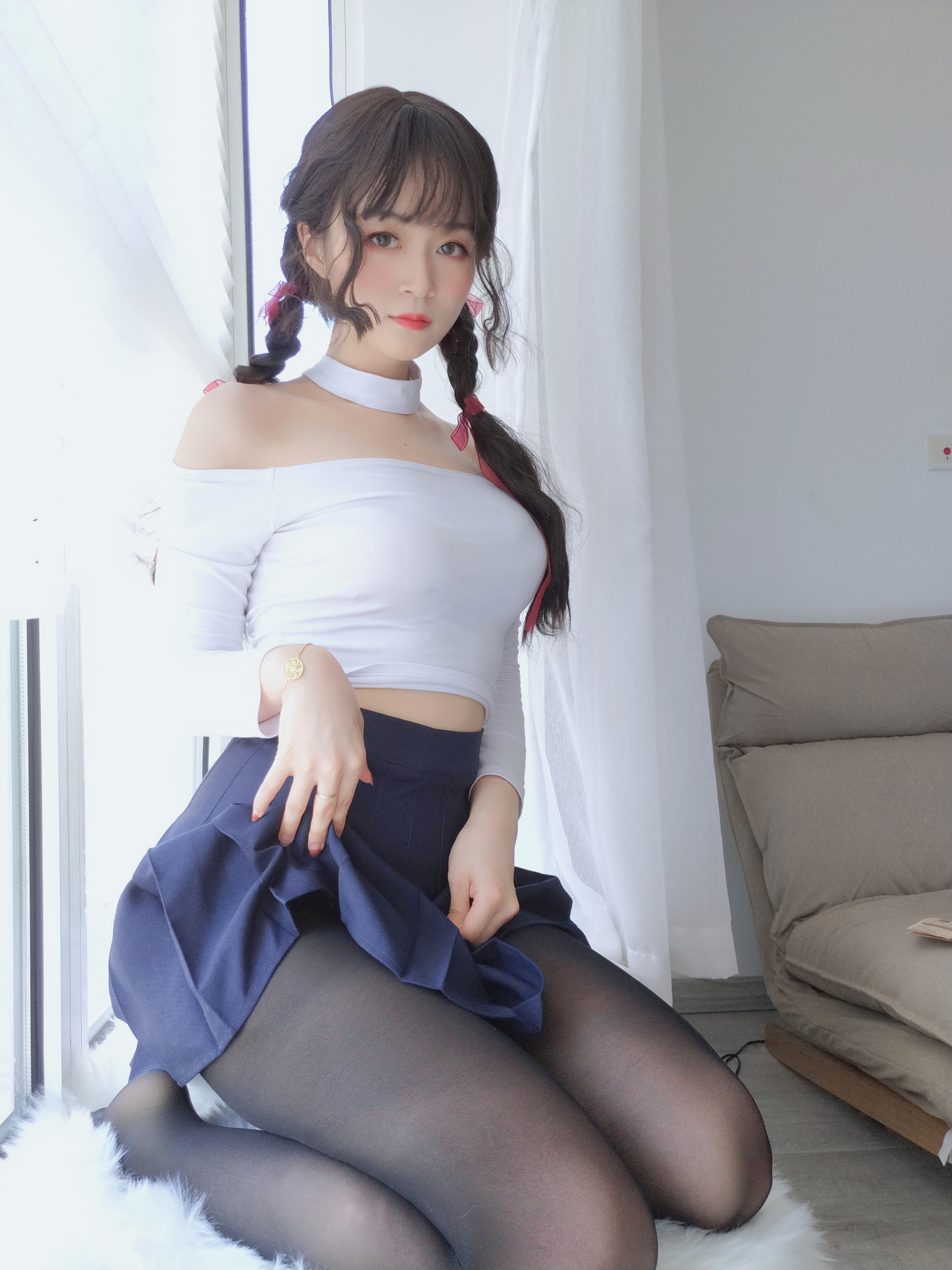 amateur photo Baiyin811 (白银81) - 邻家大姐姐的黑丝 (43)