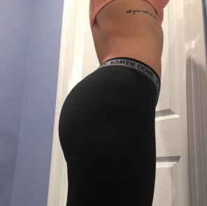 You guys like leggings here, right? [f]