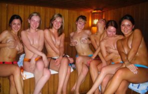 In the Sauna