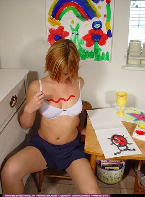 amateur photo RascalMuffin1 - Lindsey Marshall Body Paint - 0024 - BodyPainting024