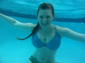 Flotation devices underwater