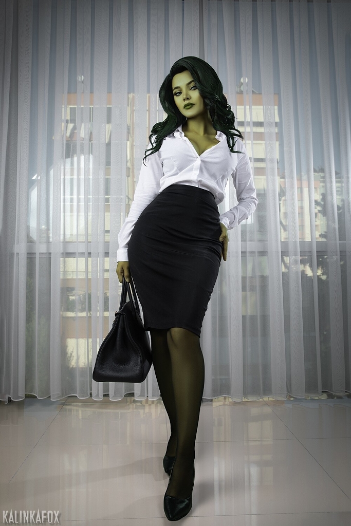 amateur photo Kalinka-Fox-She-Hulk-1